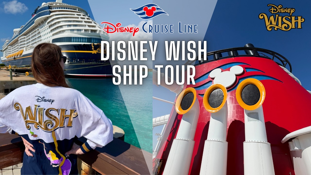 ЭКСКУРСИЯ ПО ЛАЙНЕРУ DISNEY WISH! Полный обзор всех палуб 2026, обзор Disney Cruise Line, DCL, AC...