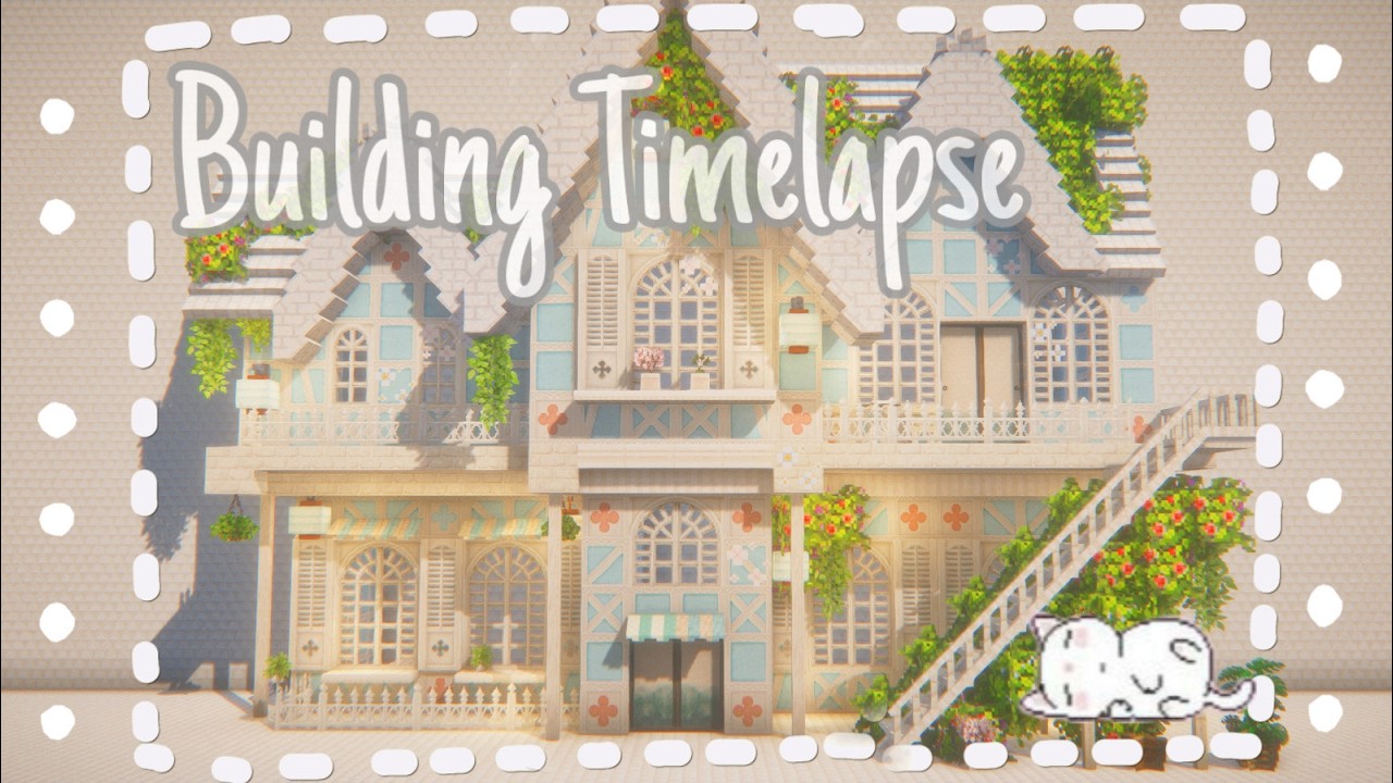 Building Timelapse | Minecraft Miniaturia Mod |