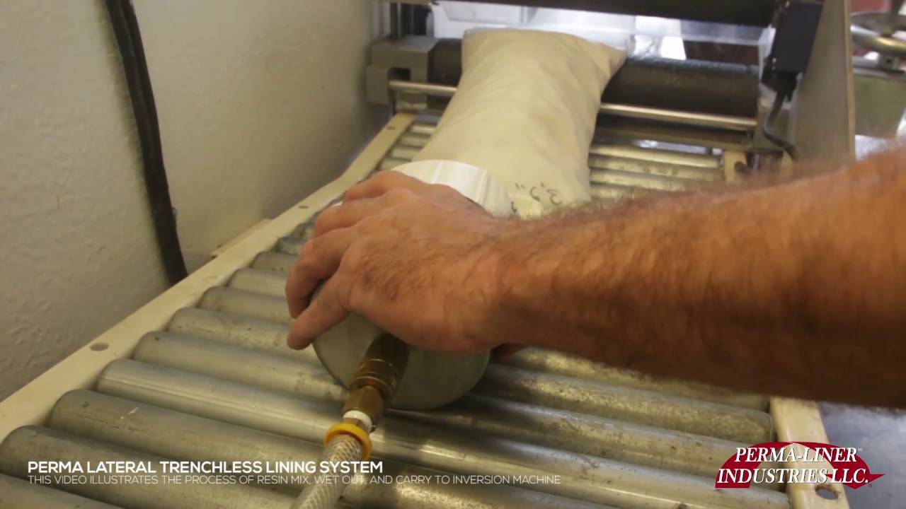 Perma-Lateral Wet Out Process