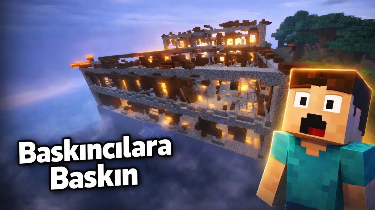 Önce Nether Sonra Baskın Başanındır ( Minecraft Survivor Bölüm 7 )