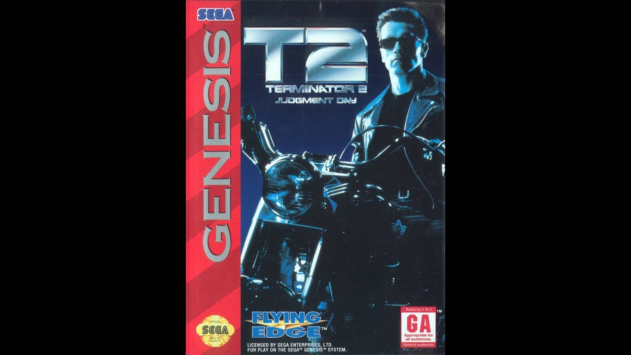 Terminator 2 - Judgment Day Walkthrough (Sega Rus) #sega #terminator