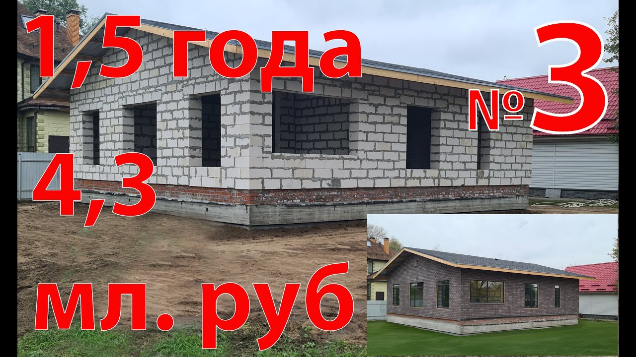 Стройка дома 2024-2025 гг