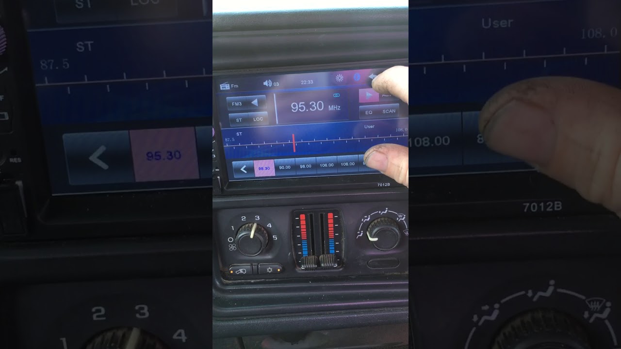 7012B EBay Mp5 Stereo touchscreen issue