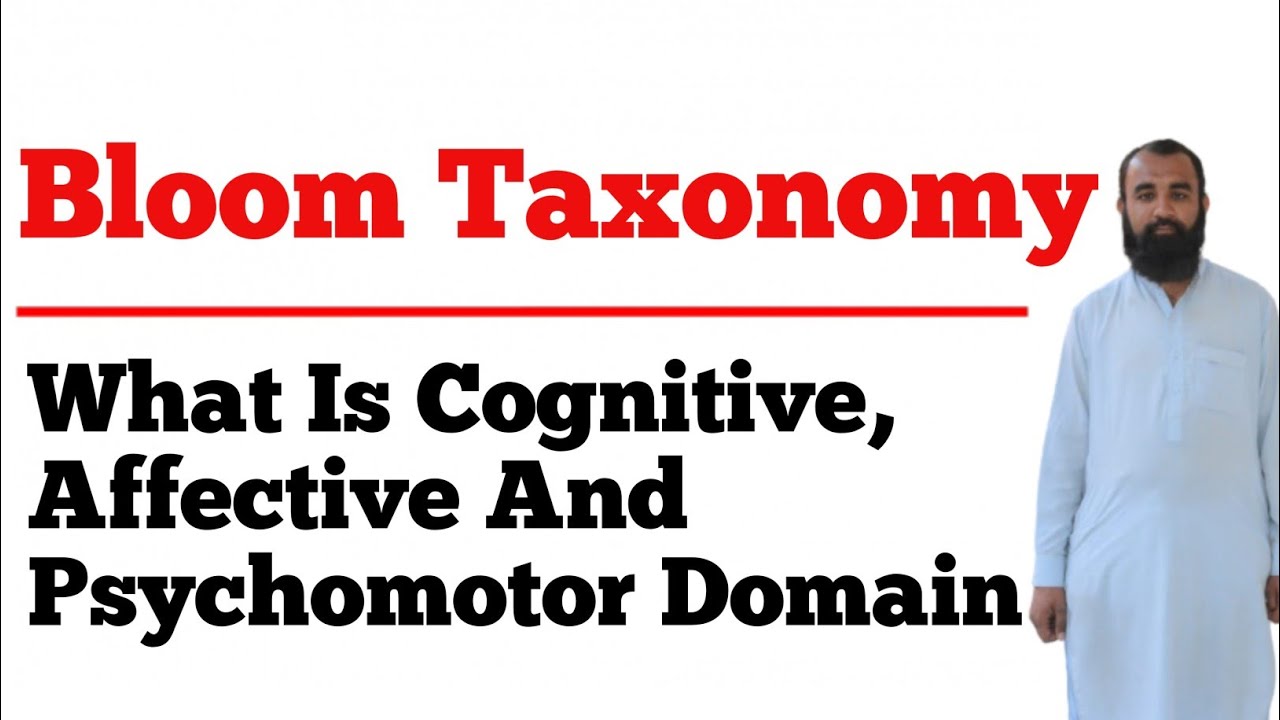 Bloom Taxonomy | Domains of Learning | Cognitive, Affective, Psychomotor Domain