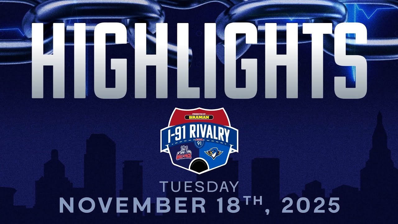 11.18.25 Hartford Wolf Pack vs Springfield Thunderbirds