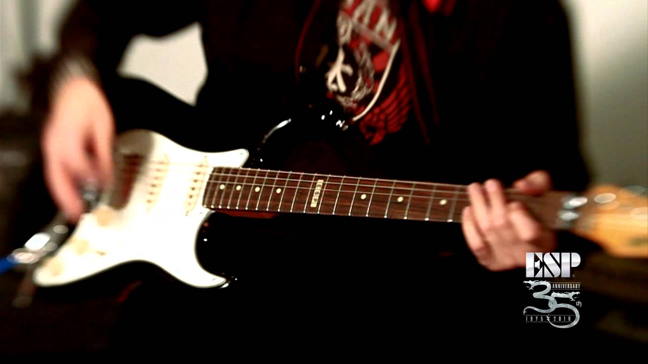 ESP Guitars: Bruce Kulick Guitar Lesson -- Guitars & Amps (1/2)