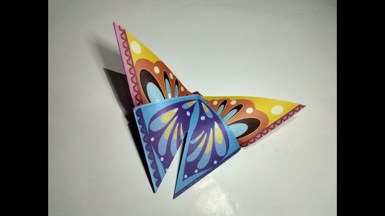 Easy origami Butterfly tutorial | Hello origami lovers