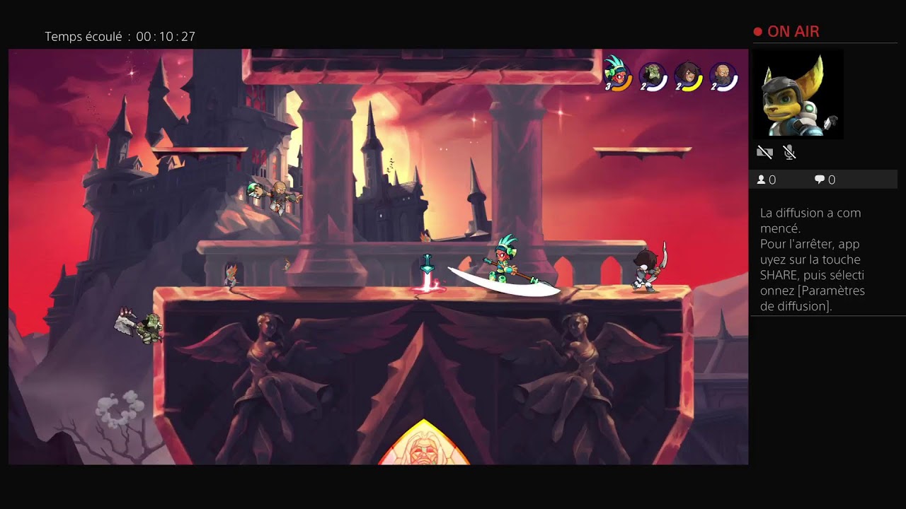 Brawlhalla - Anthony Walther streame sur PS4