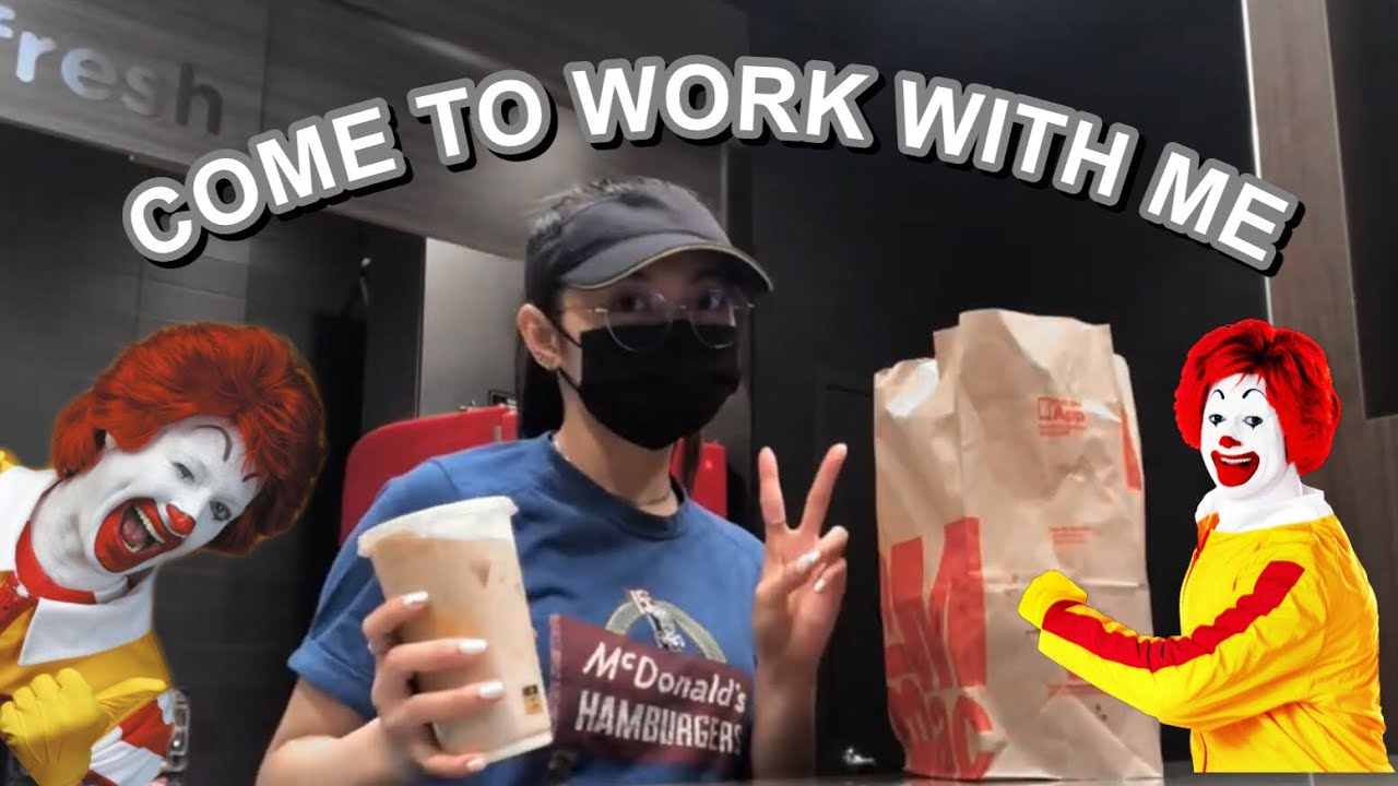 WORKING AT MCDONALD'S AT 17 (come to work with me) | Filipina in America