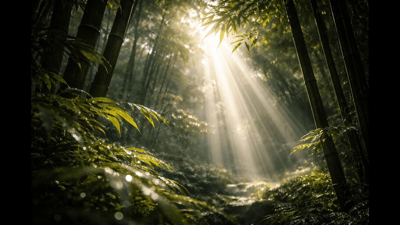 Sacred Bamboo Light – Japanese Meditation & Deep Focus Music (1 Hour)