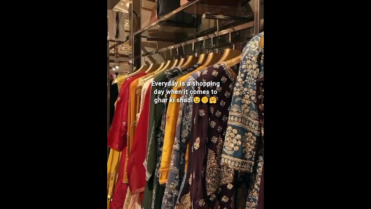 Everyday is a shopping day when it comes to ghar ki shadi🤗🤗#video #love