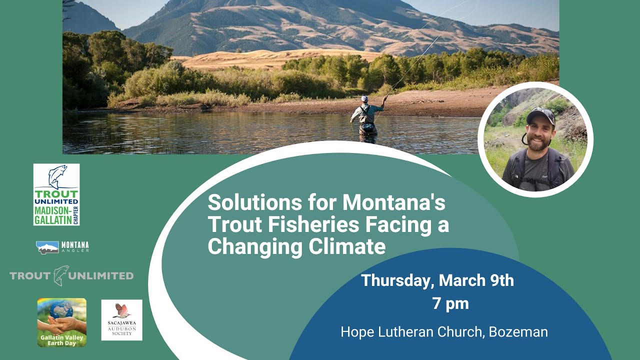 Solutions for Montanas Trout in the Face of Climate Change with Connor Parrish of TU (UPDATED)