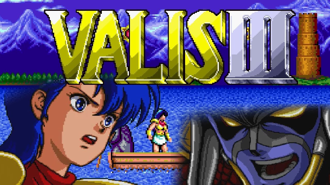 Valis 3 (Sega Genesis) Game Playthrough Retro game