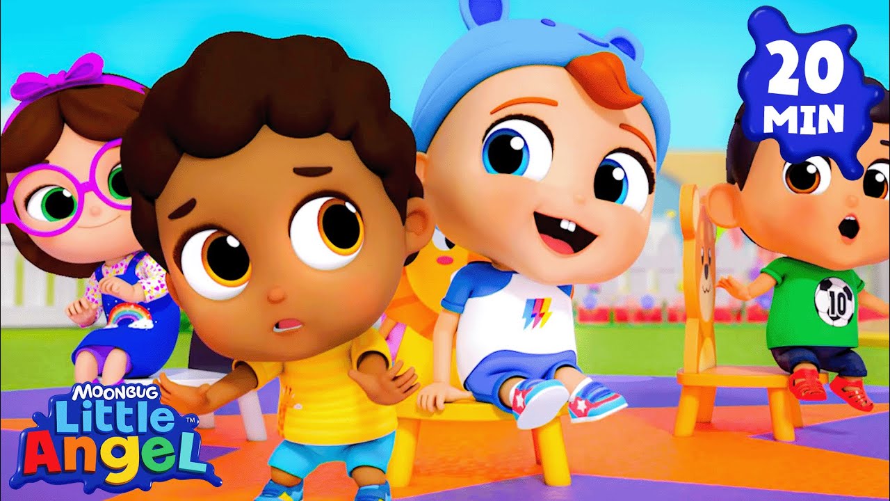 Let’s Play Musical Chairs 🎵 | Kids Cartoons and Nursery Rhymes