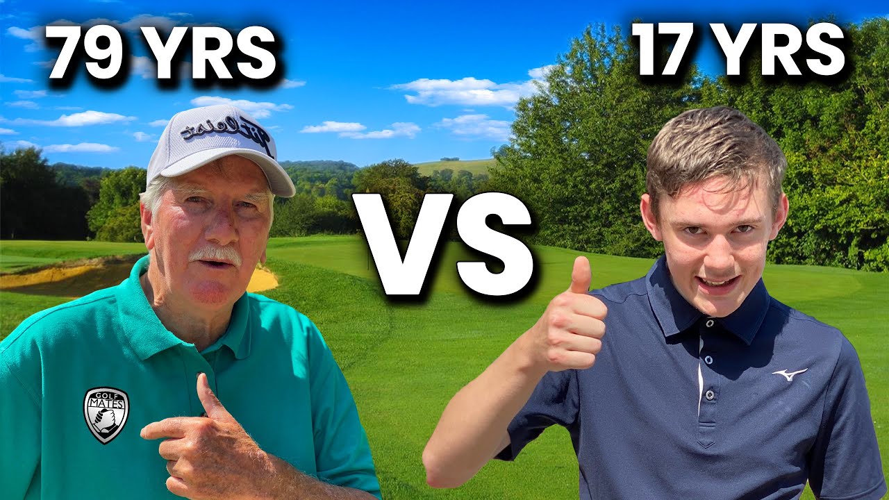 so what happens when an OLD GOLFER TAKES ON A YOUNG GOLFER ?