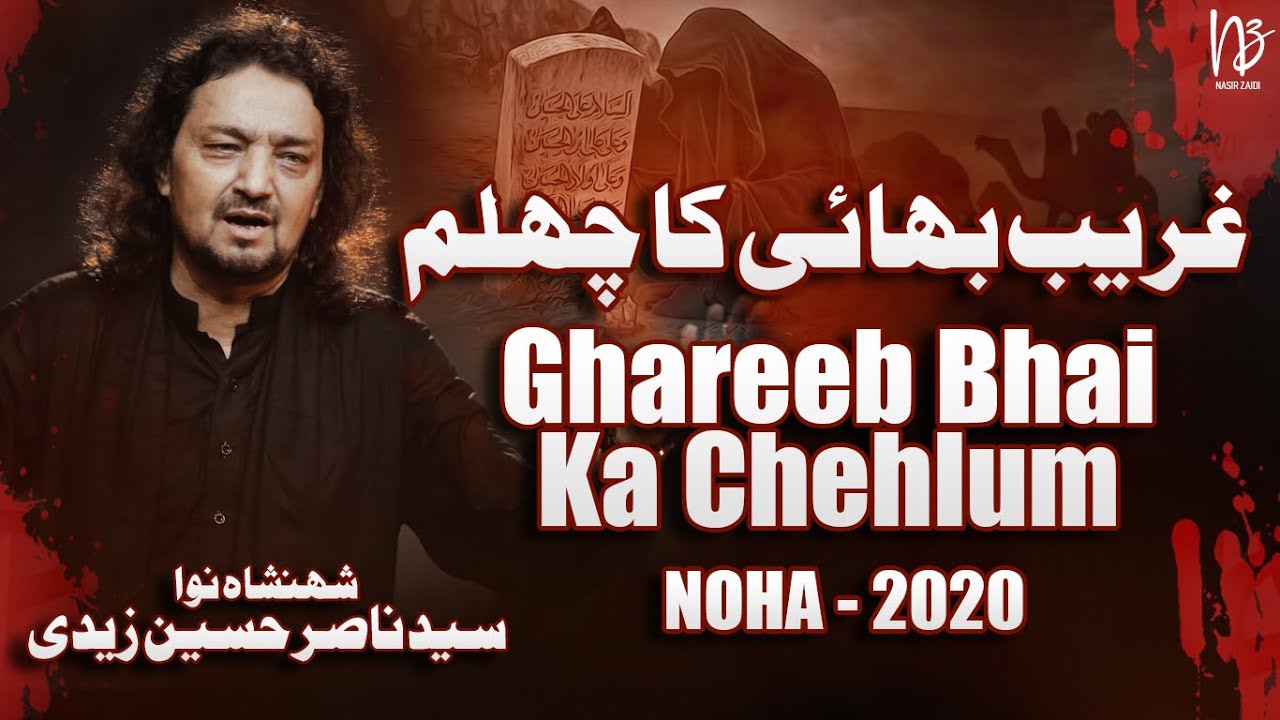 Nohay 2020 | Ghareeb Bhai Ka Chehlum | Nasir Zaidi | Arbaeen 2020 | Bibi Zainab Noha