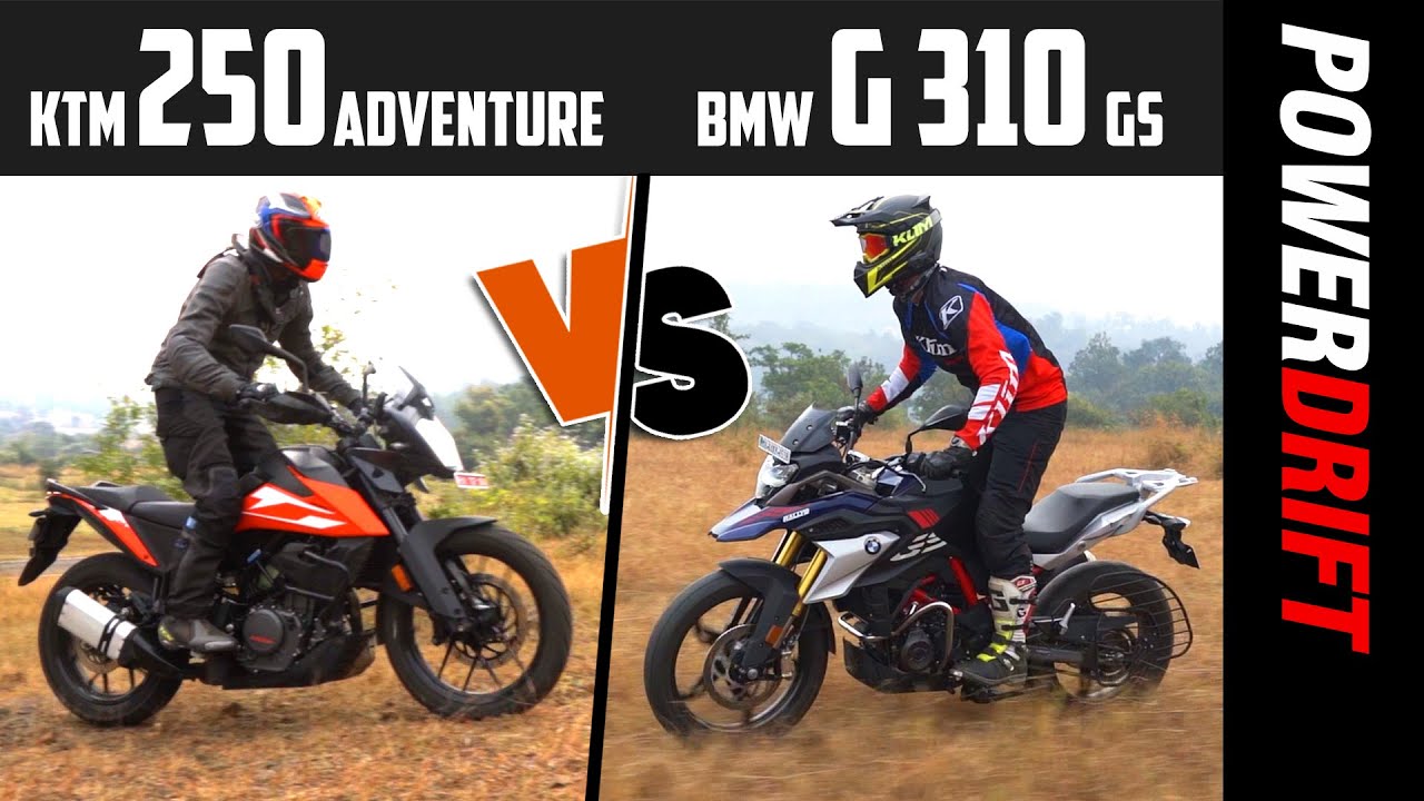 Giveaway Alert | KTM 250 Adventure vs BMW G 310 GS BS6 | Sub ₹3-lakh ADVs Compared | PowerDrift