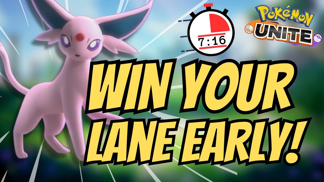 Pokemon Unite | How to PERFECT Your EARLY GAME!