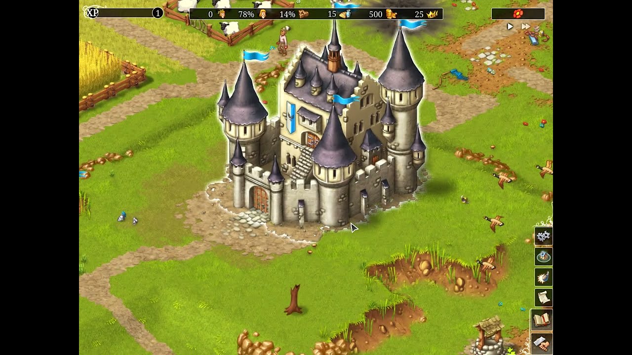 Townsmen   A Kingdom Rebuilt no commentary gameplay