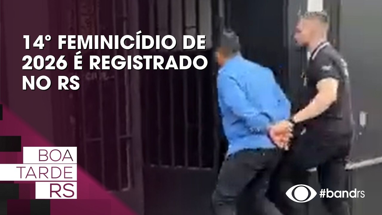 14º Feminicídio de  2026 é registrado no RS