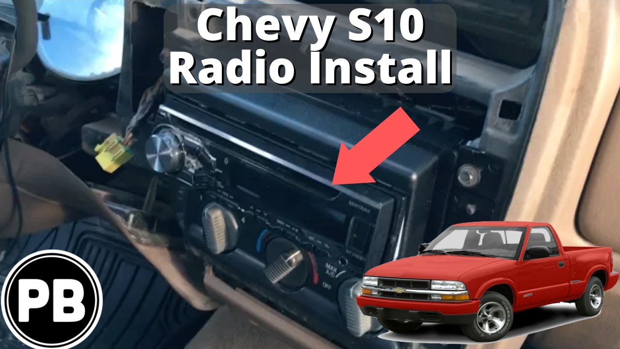 1998 - 2004 Chevy S10 Blazer Sonoma Radio Install