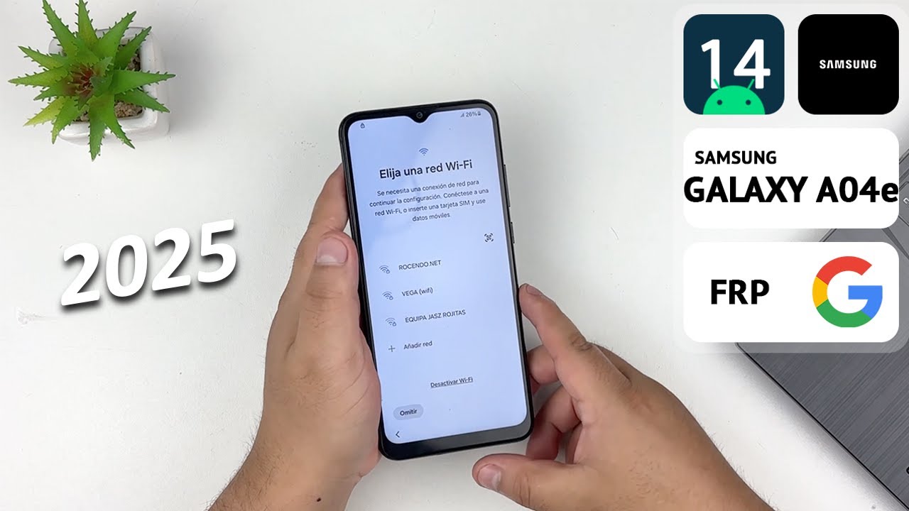 Eliminar Cuenta de Google Samsung Galaxy A04e | Android 14 | 2025