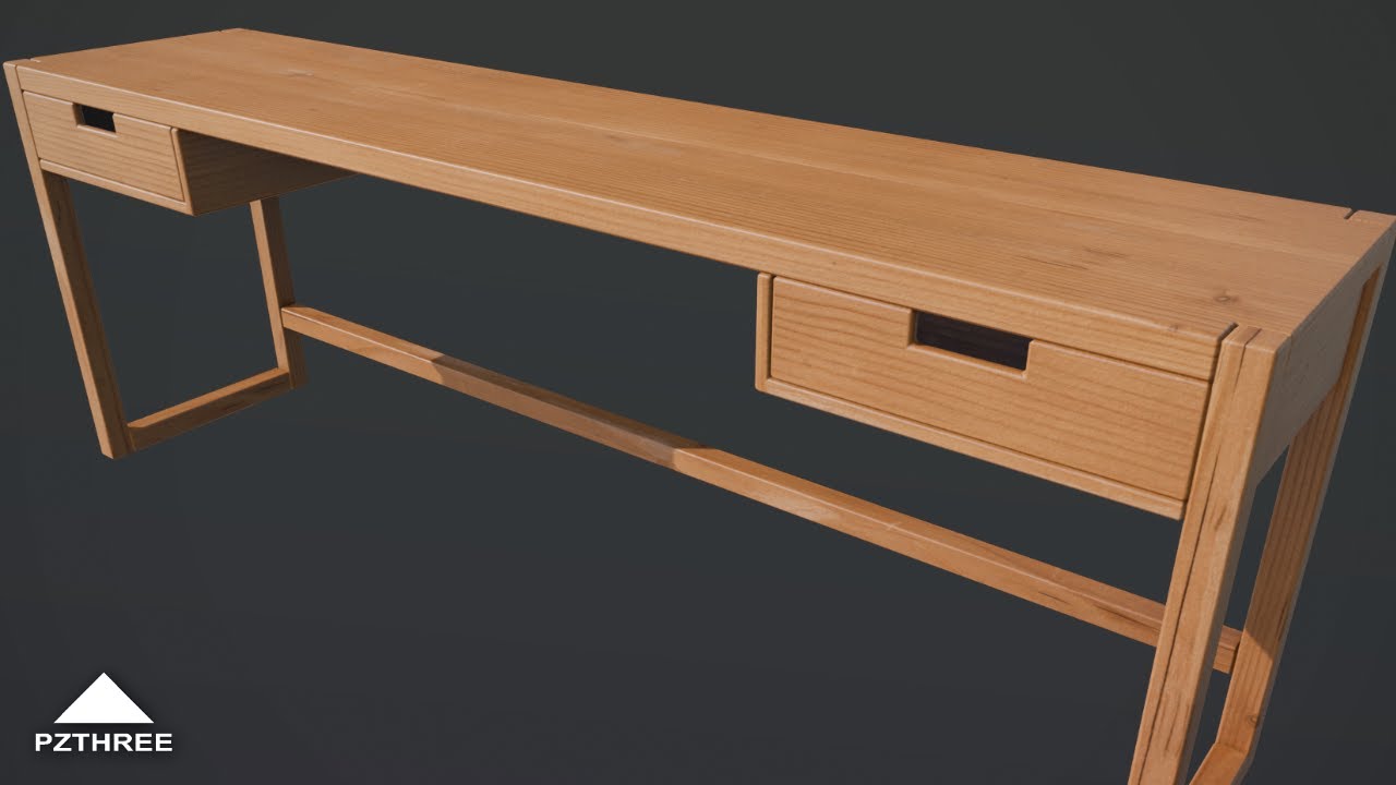 Desk Modeling Tutorial - Part 1