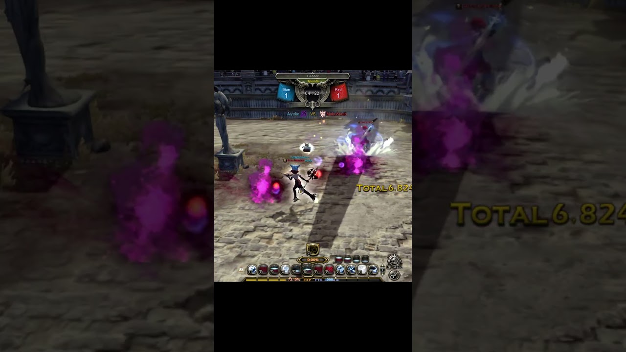 Dragon Nest Sea PVP #3 Black Mara vs Grand Master #dragonnest