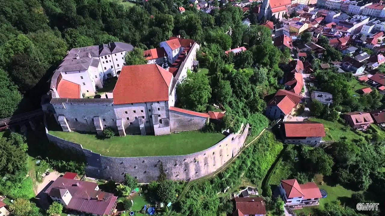 Burg Tittmoning Luftvideo Phantom 3