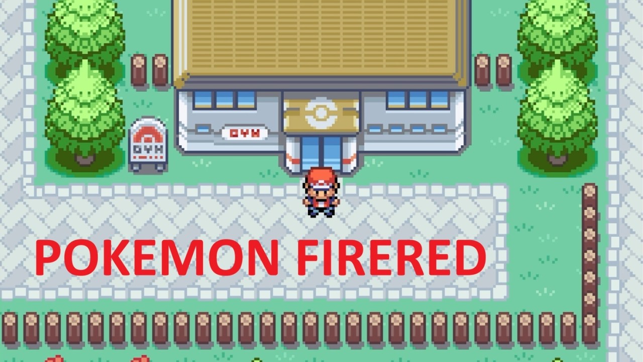 Pokémon FireRed – Viridian Forest & Brock Battle!