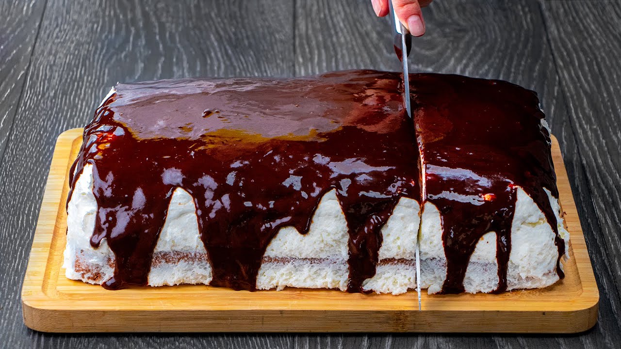 Je ferai toujours cette recette! Gâteau à la crème glacée, parfait pour un l’été!| Savoureux.tv