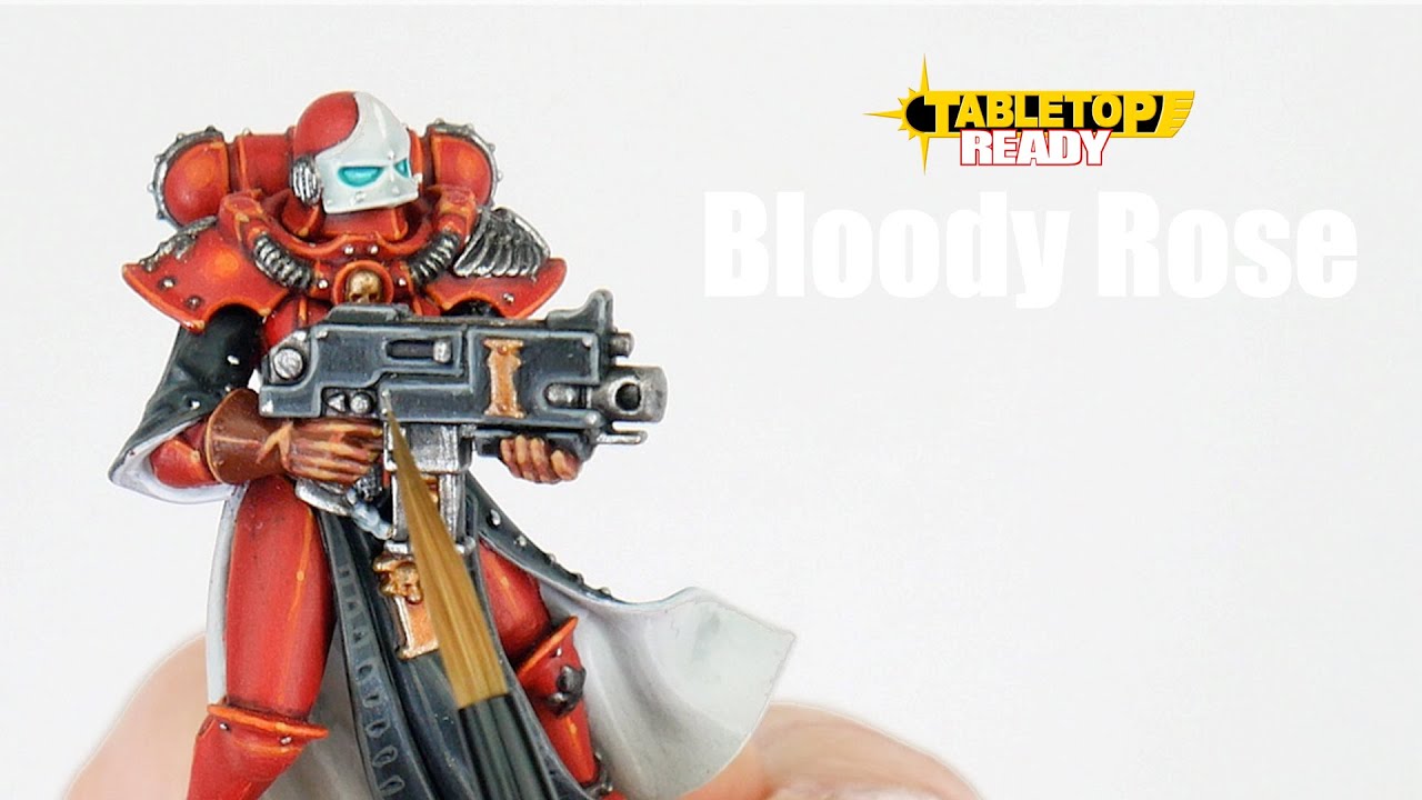 How To Paint The Order of The Bloody Rose Battle Sisters