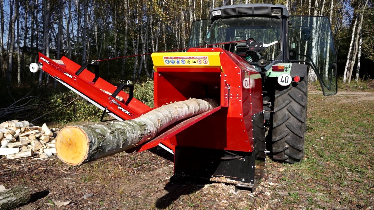 Branch Logger Wood processor WOODPECKER RP 300
