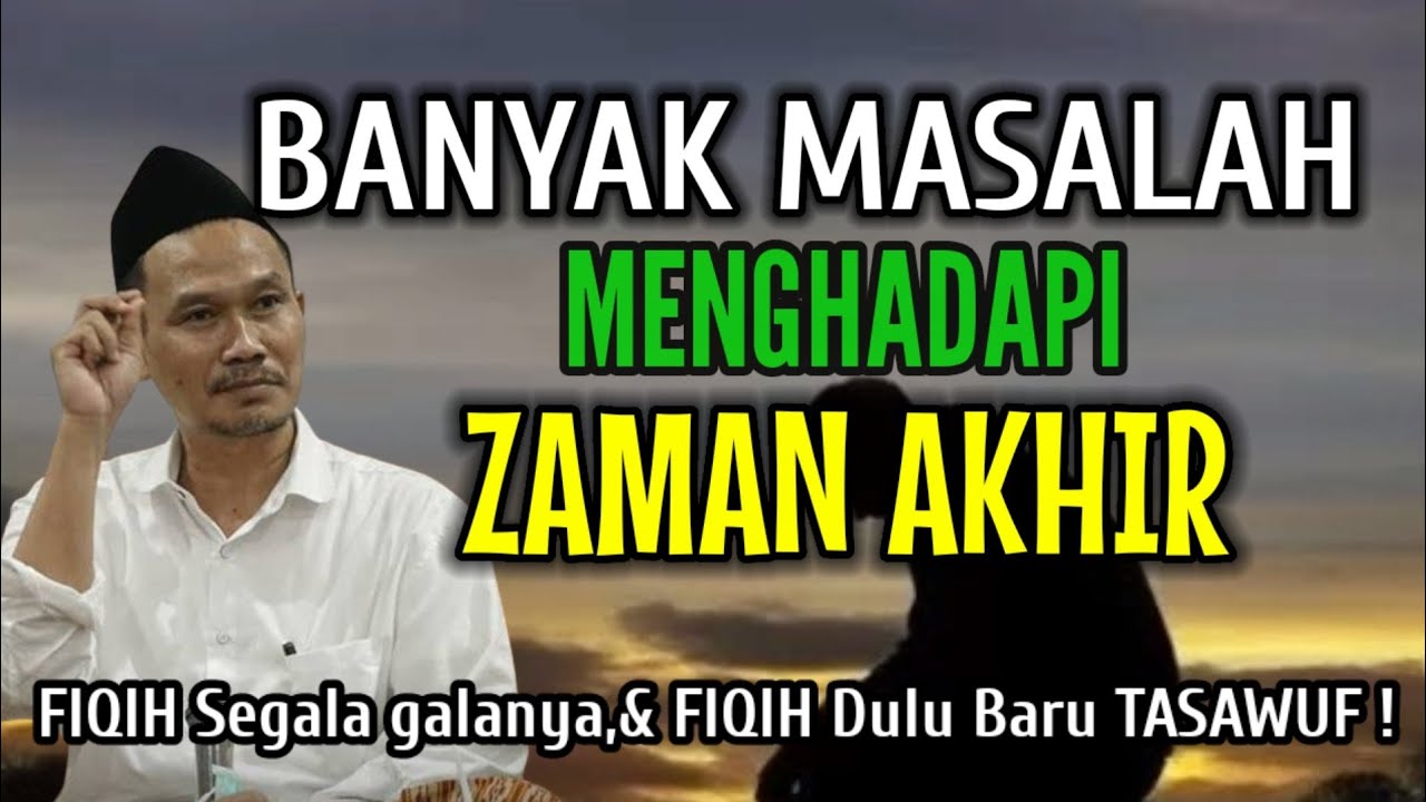 GUS BAHA || BANYAK MASALAH.. MENGHADAPI ZAMAN AKHIR !