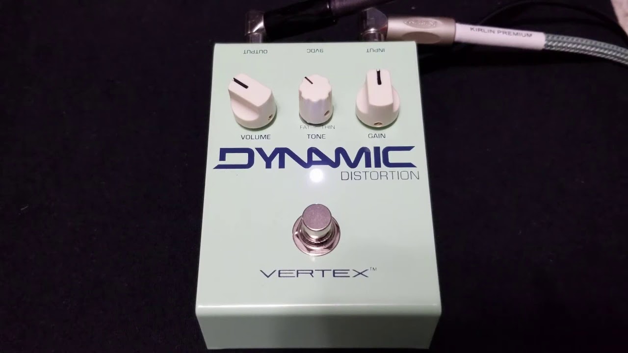 Vertex Dynamic Distortion Pedal Demo