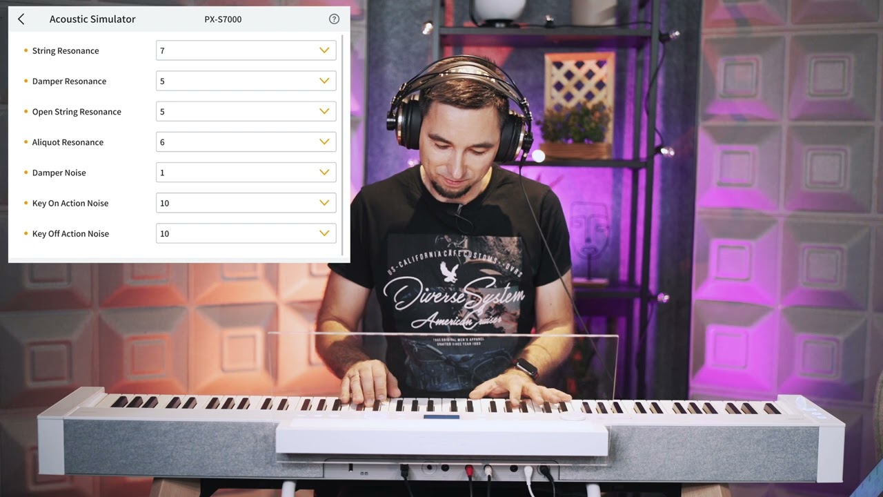 CASIO PX-S7000 CINEMATIC PIANO TUTORIAL
