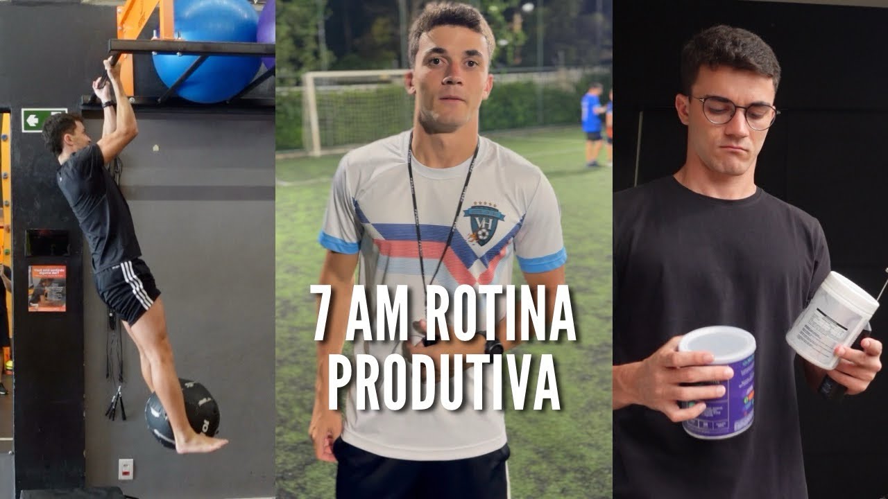 MINHA ROTINA PRODUTIVA 7AM | Bíblia, Mini hábitos, Treinos, Trabalho