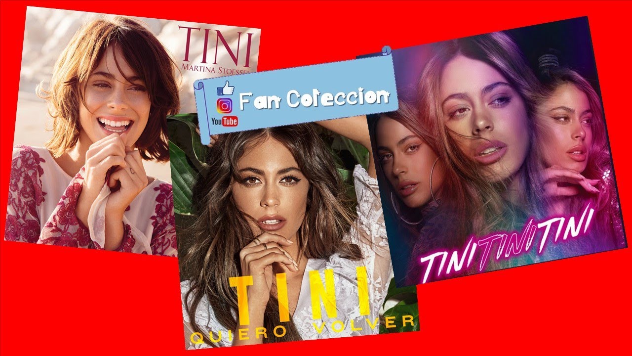 TINI - COLECCIÓN COMPLETA CDS - TINI 2016 QUIERO VOLVER 2018 TINI TINI TINI 2020