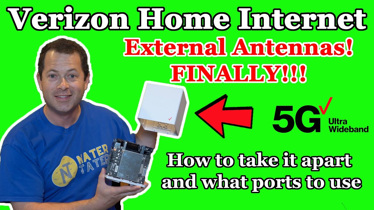✅ Разобран! Verizon 5G Home Internet New Cube Gateway - Внешняя антенна - ARC-XCI55AX