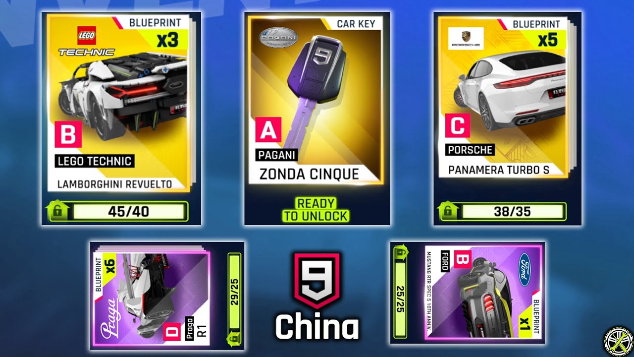 Unlocking 5 NEW cars + 5 Star-Ups: Asphalt 9 CN F2P RTG #83