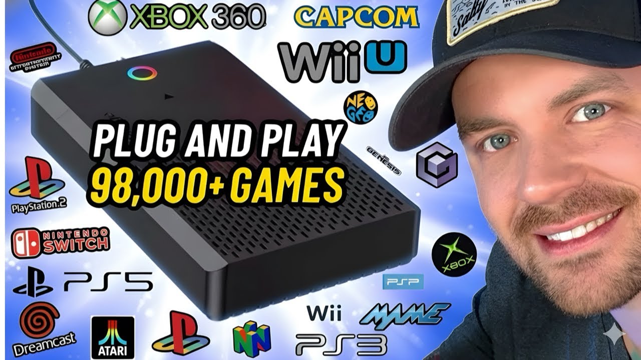 Is This the BEST Plug & Play Game Drive Ever Made? | Over 98,000 Games!?