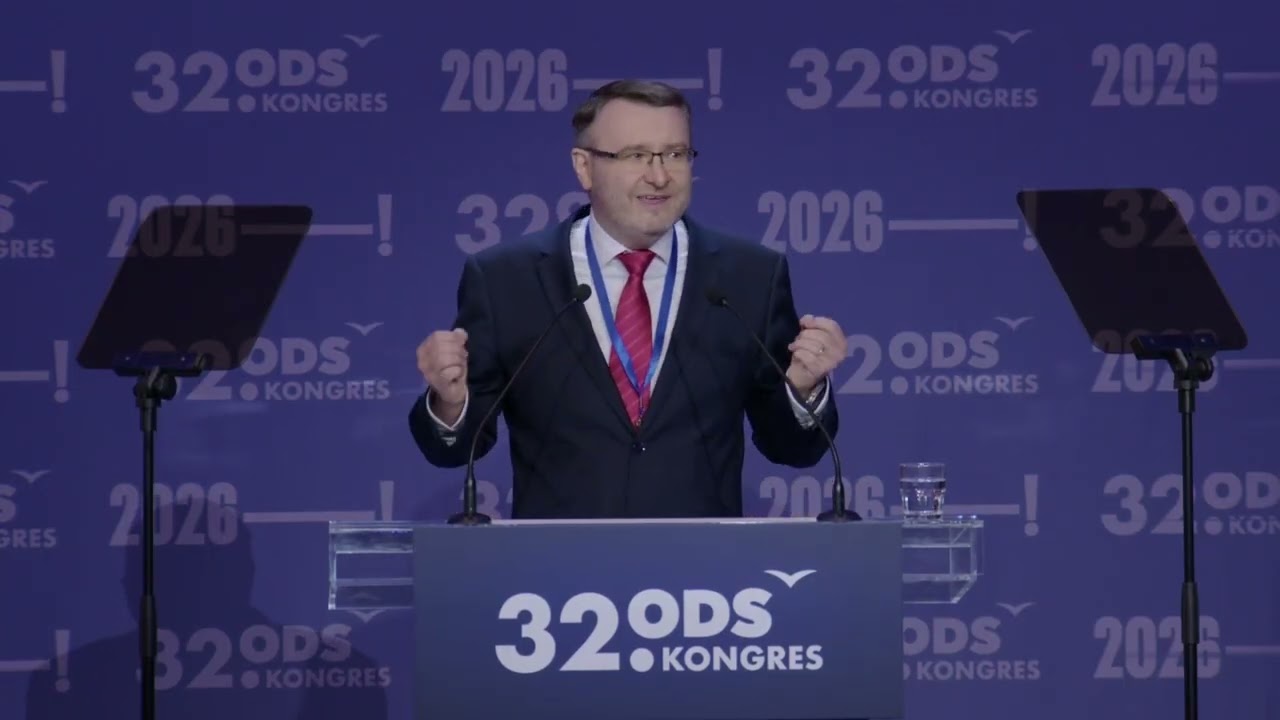 Nominačn&iacute; projev Pavla Drobila před volbou m&iacute;stopředsedů ODS