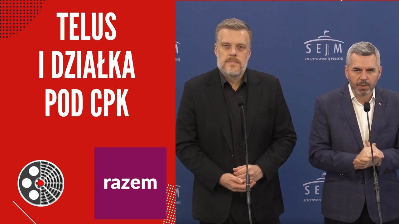 [Razem]: SKANDAL - Telus i działka pod CPK