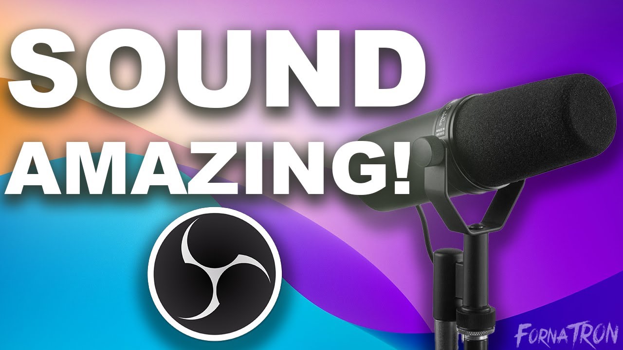 ADVANCED Audio Settings For OBS Studio EASY
