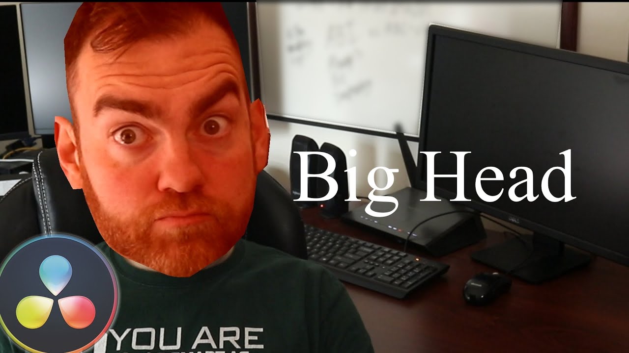 Big Head Effect - Davinci Resolve