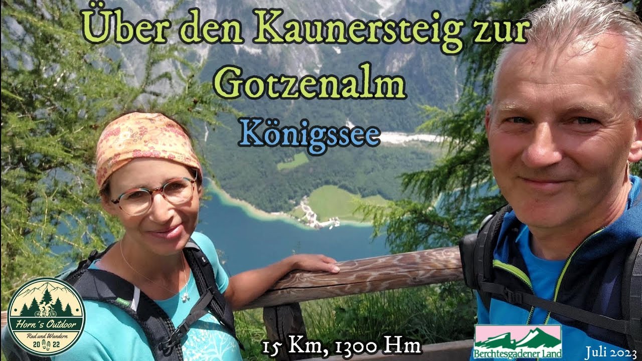 Über den Kaunersteig zur Gotzenalm - Wandern im Berchtesgadener Land