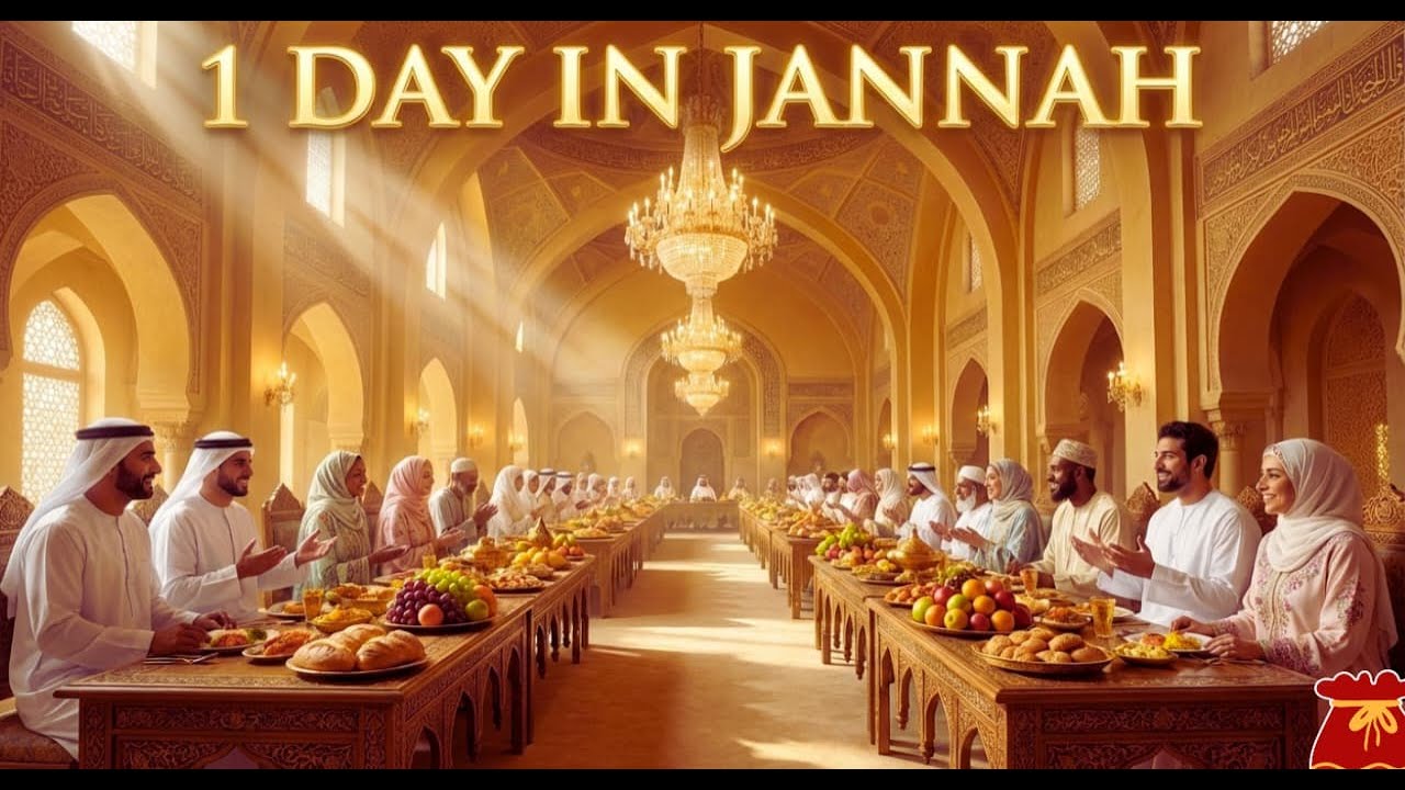 The First Day in Jannah | AI Cinematic Animation of Heaven