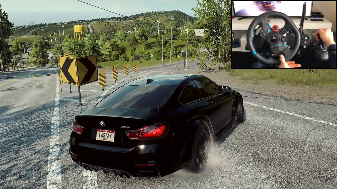 NFS HEAT BMW M4 - Logitech g29 gameplay