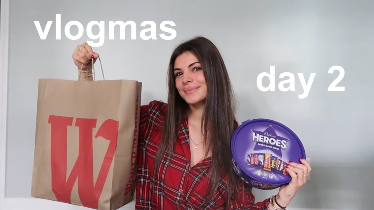 Рождественские покупки, общение и традиции — Vlogmas, день 2