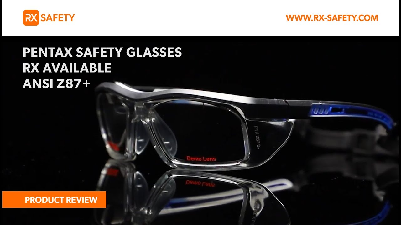 Pentax Safety Glasses | ANSI Z87+ | RX Safety